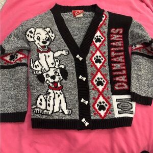 Disney vintage 101 Dalmatians cardigan size small